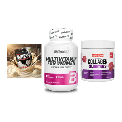 Regenerations-Set: Sinob Honest + BioTech Multivi + Nutrend Collage – alle enthaltenen Artikel