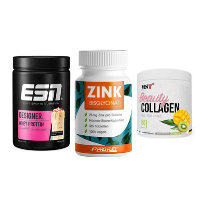 Regenerations-Set: ESN Designer + ProFuel Zink + MST Beauty – alle enthaltenen Artikel