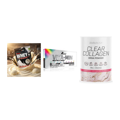 Regenerations-Set: Sinob Honest + Olimp Vita-Min + BioTech Clear – alle enthaltenen Artikel