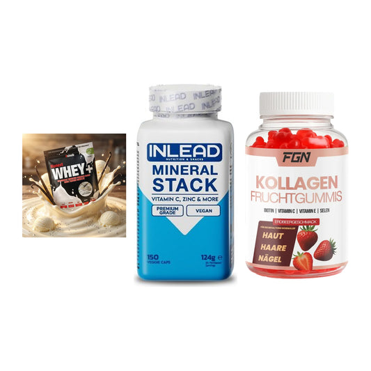 Regenerations-Set: Sinob Honest + INLEAD Mineral + FGN Kollagen 60 – alle enthaltenen Artikel