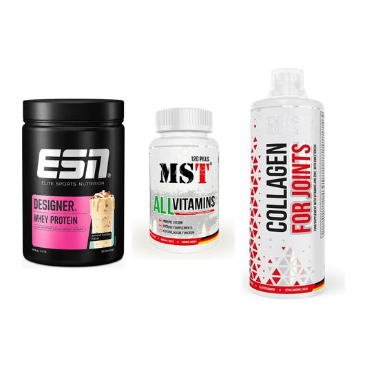 Regenerations-Set: ESN Designer + MST All Vitamin + MST Collagen – alle enthaltenen Artikel