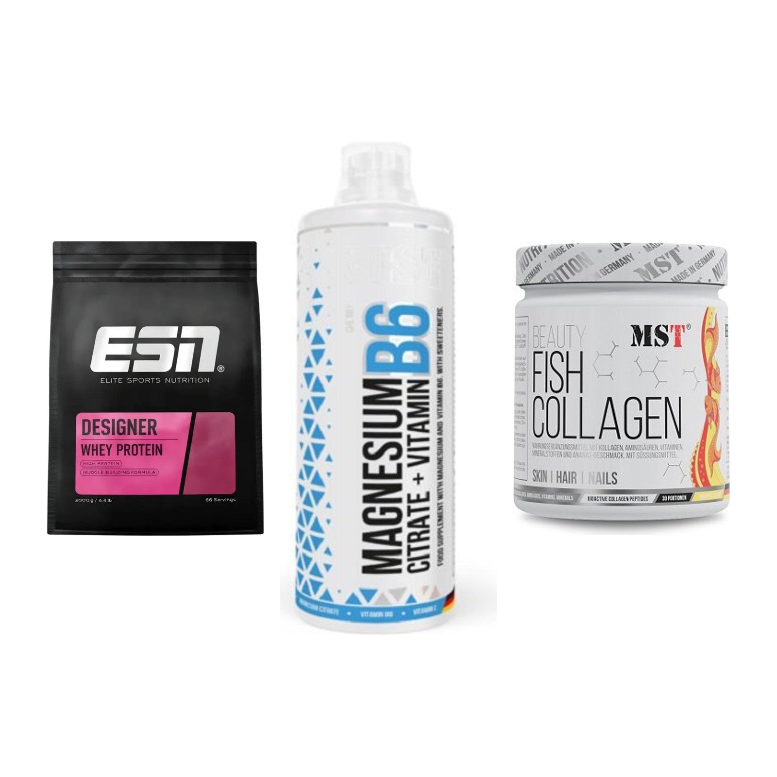 Regenerations-Set: ESN Designer + MST Magnesium + MST Beauty Fish – alle enthaltenen Artikel