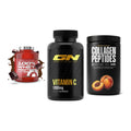 Regenerations-Set: Scitec 100% + GN Vitamin C + Big Zone – alle enthaltenen Artikel