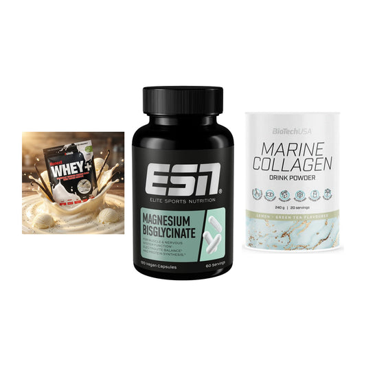 Regenerations-Set: Sinob Honest + ESN Magnesium + BioTech Marine – alle enthaltenen Artikel