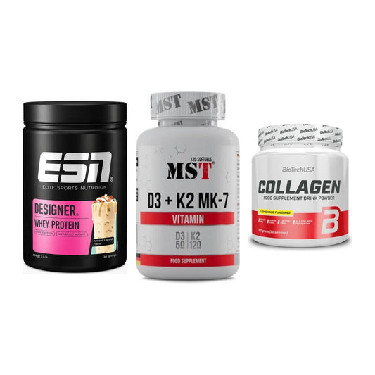 Regenerations-Set: ESN Designer + MST Vitamin D3 + BioTech Collage – alle enthaltenen Artikel