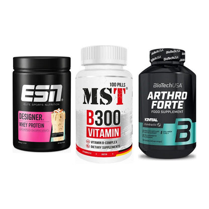 Regenerations-Set: ESN Designer + MST B300 + BioTech Arthro – alle enthaltenen Artikel