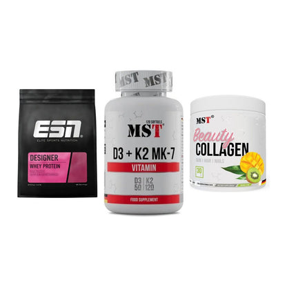 Regenerations-Set: ESN Designer + MST Vitamin D3 + MST Beauty – alle enthaltenen Artikel