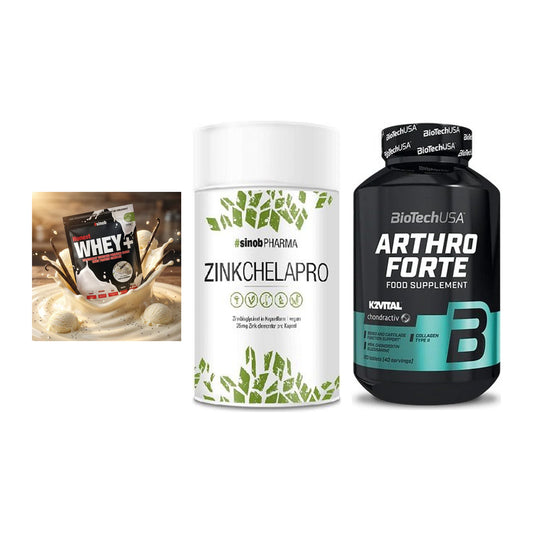 Regenerations-Set: Sinob Honest + Sinob Zink + BioTech Arthro – alle enthaltenen Artikel