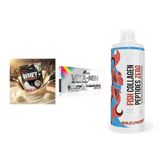 Regenerations-Set: Sinob Honest + Olimp Vita-Min + MST Fish – alle enthaltenen Artikel