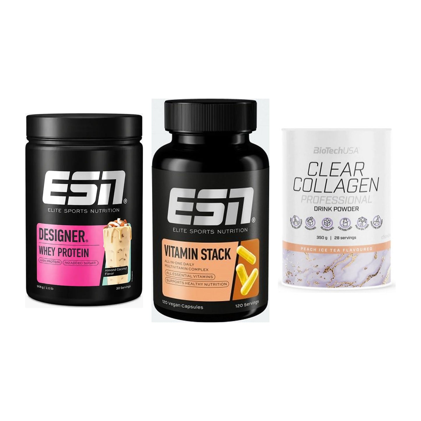 Regenerations-Set: ESN Designer + ESN Vitamin + BioTech Clear – alle enthaltenen Artikel