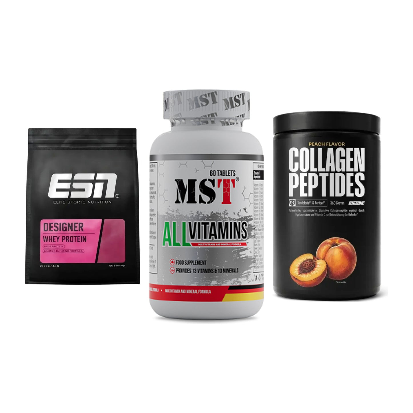Regenerations-Set: ESN Designer + MST All Vitamin + Big Zone – alle enthaltenen Artikel