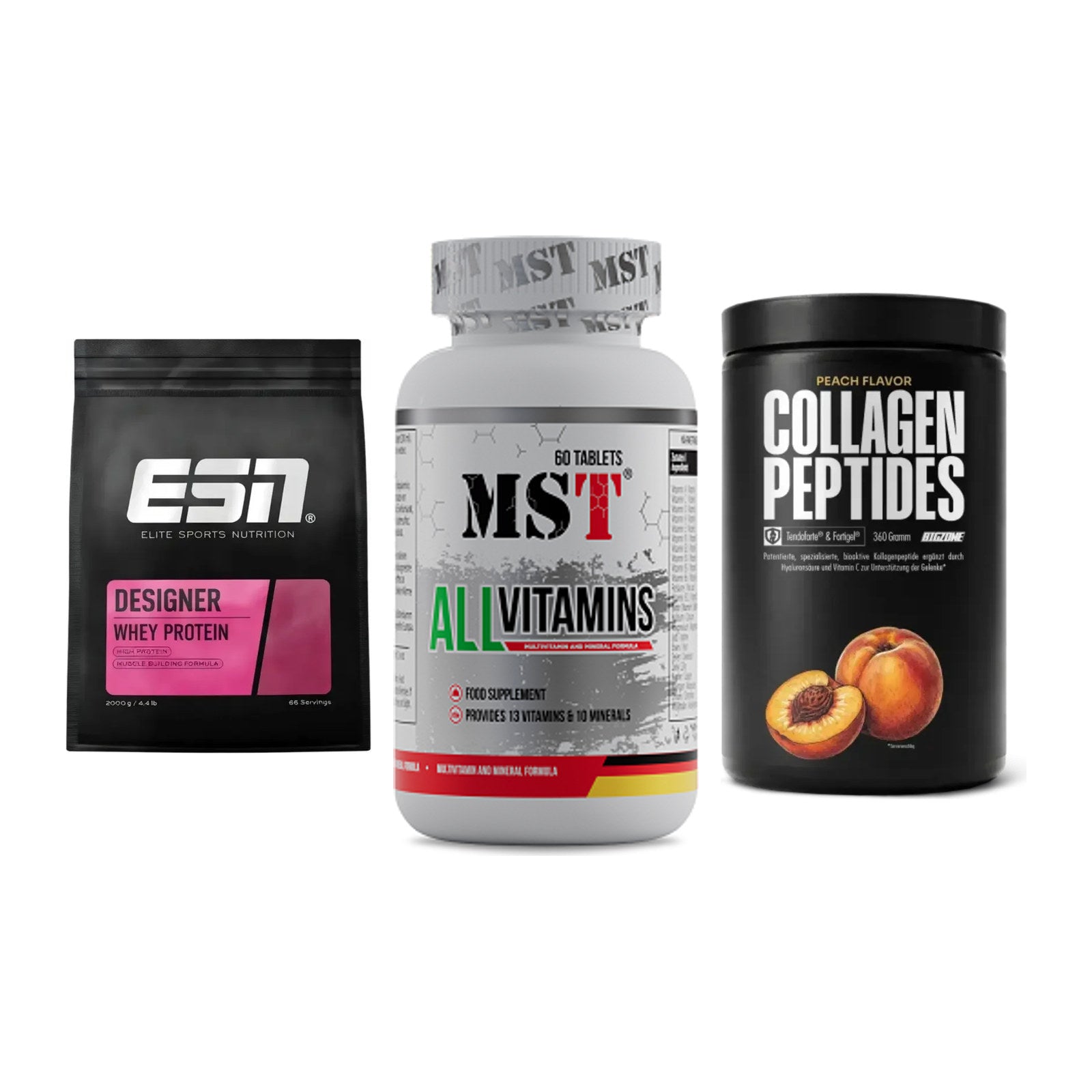 Regenerations-Set: ESN Designer + MST All Vitamin + Big Zone – alle enthaltenen Artikel