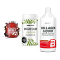 Regenerations-Set: Scitec 100% + Sinob Magnesium + BioTech Collage – alle enthaltenen Artikel
