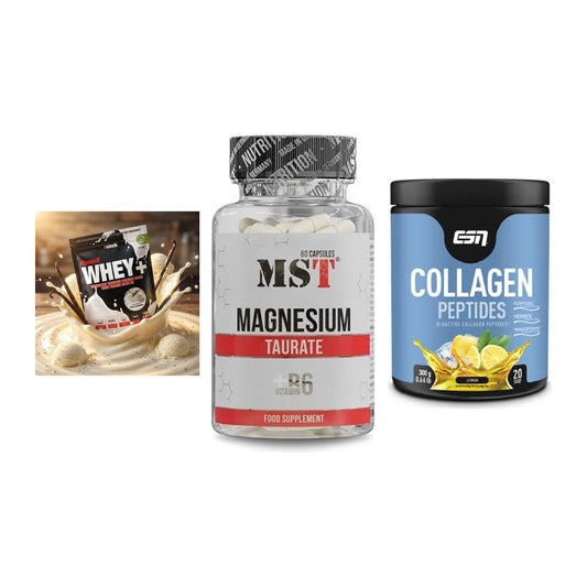 Regenerations-Set: Sinob Honest + MST Magnesium + ESN Collagen – alle enthaltenen Artikel
