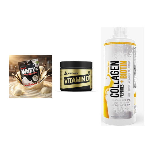 Regenerations-Set: Sinob Honest + Peak Vitamin D + MST Collagen – alle enthaltenen Artikel