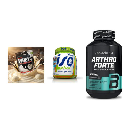 Regenerations-Set: Sinob Honest + Olimp Iso Plus + BioTech Arthro – alle enthaltenen Artikel
