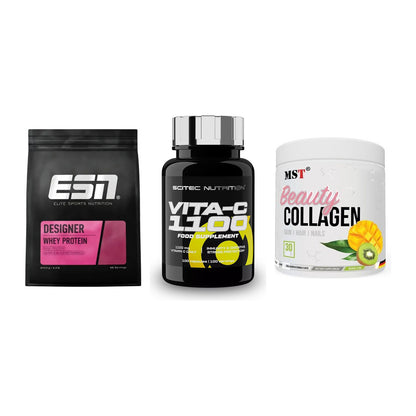 Regenerations-Set: ESN Designer + Scitec Vitamin + MST Beauty – alle enthaltenen Artikel