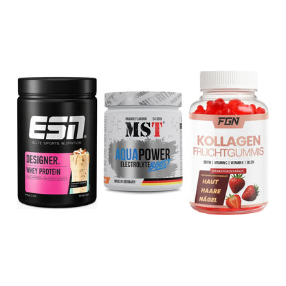 Regenerations-Set: ESN Designer + MST Aqua Power + FGN Kollagen 60 – alle enthaltenen Artikel