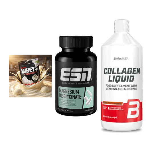 Regenerations-Set: Sinob Honest + ESN Magnesium + BioTech Collage – alle enthaltenen Artikel
