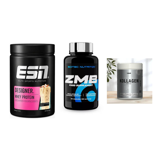 Regenerations-Set: ESN Designer + Scitec ZMB + Sinob Kollagen – alle enthaltenen Artikel