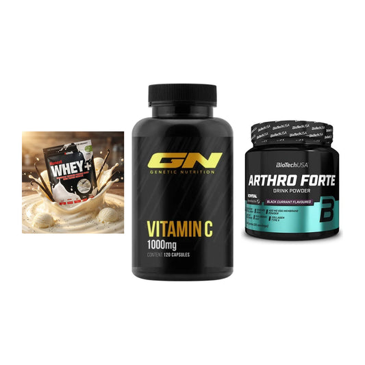 Regenerations-Set: Sinob Honest + GN Vitamin C + BioTech Arthro – alle enthaltenen Artikel