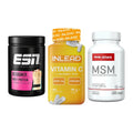 Regenerations-Set: ESN Designer + INLEAD Vitamin + Body Attack MSM – alle enthaltenen Artikel