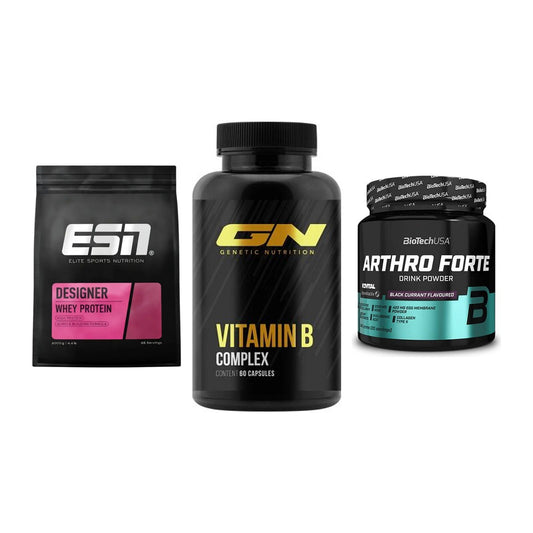 Regenerations-Set: ESN Designer + GN Vitamin + BioTech Arthro – alle enthaltenen Artikel