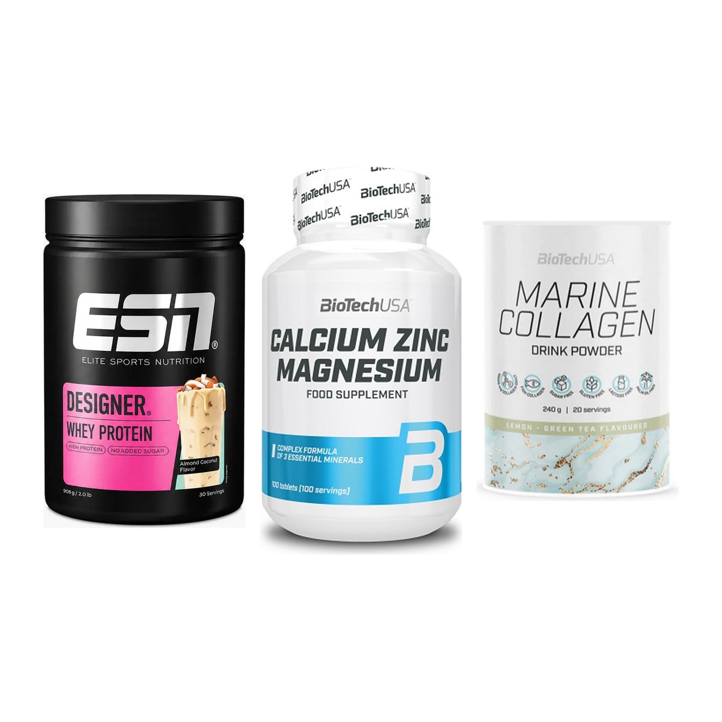 Regenerations-Set: ESN Designer + BioTech Calcium + BioTech Marine – alle enthaltenen Artikel