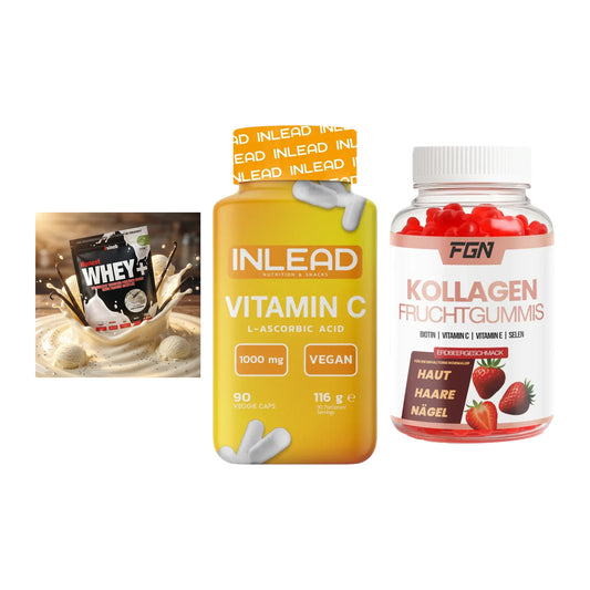 Regenerations-Set: Sinob Honest + INLEAD Vitamin + FGN Kollagen 60 – alle enthaltenen Artikel
