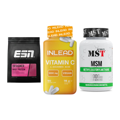 Regenerations-Set: ESN Designer + INLEAD Vitamin + MST MSM 2000 / – alle enthaltenen Artikel