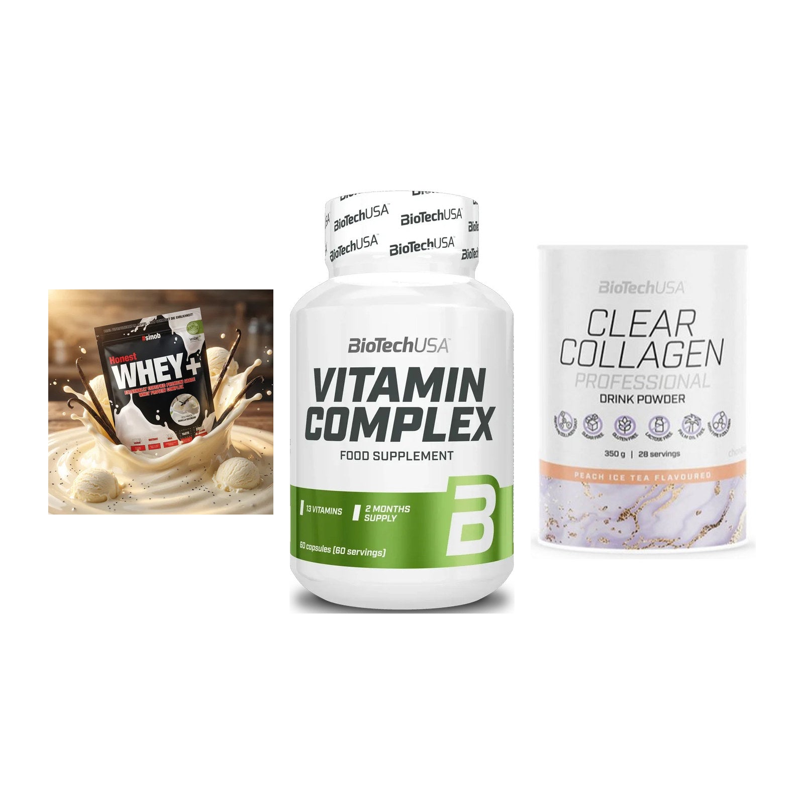 Regenerations-Set: Sinob Honest + BioTech Vitamin + BioTech Clear – alle enthaltenen Artikel