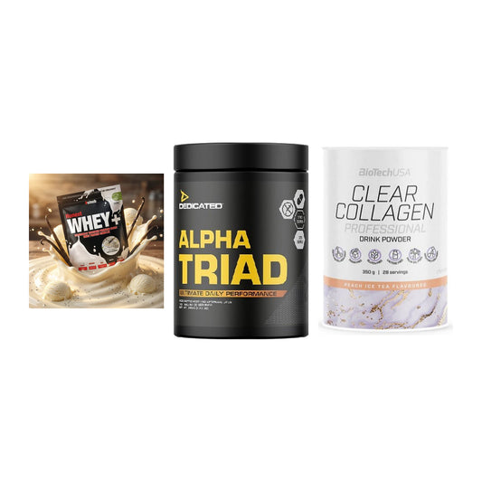 Regenerations-Set: Sinob Honest + Dedicated Alpha + BioTech Clear – alle enthaltenen Artikel