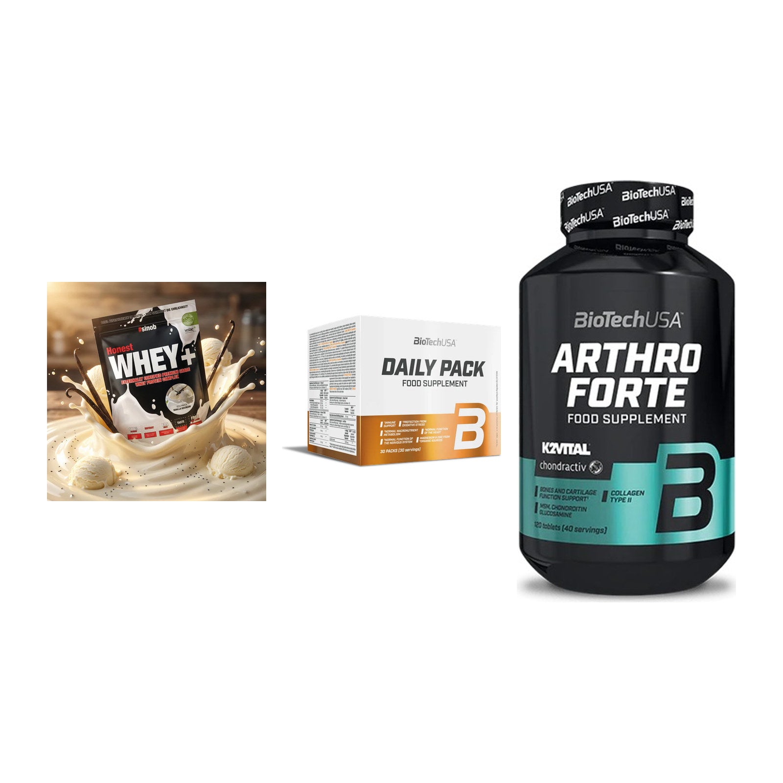 Regenerations-Set: Sinob Honest + BioTech Daily + BioTech Arthro – alle enthaltenen Artikel