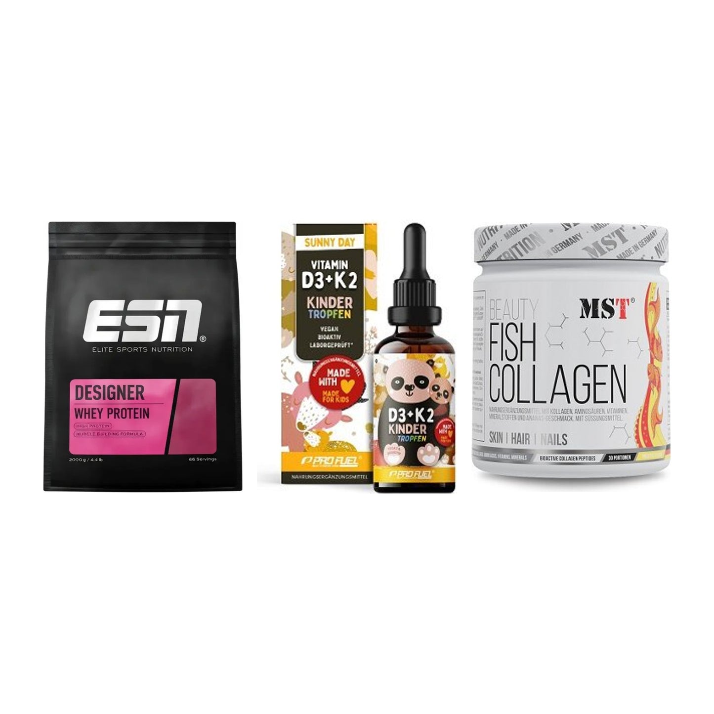 Regenerations-Set: ESN Designer + ProFuel VITAMIN + MST Beauty Fish – alle enthaltenen Artikel