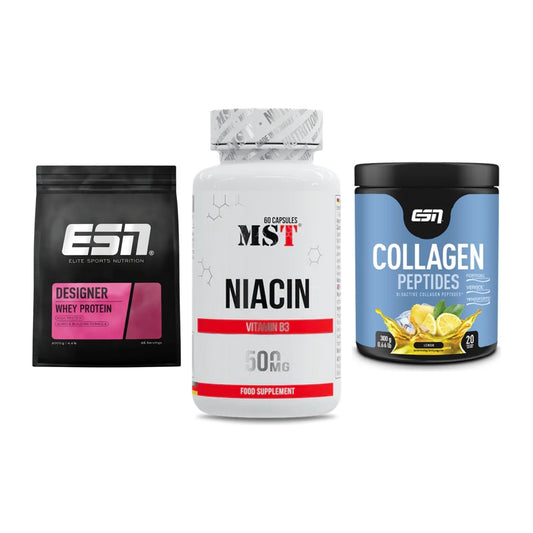 Regenerations-Set: ESN Designer + MST Niacin + ESN Collagen – alle enthaltenen Artikel