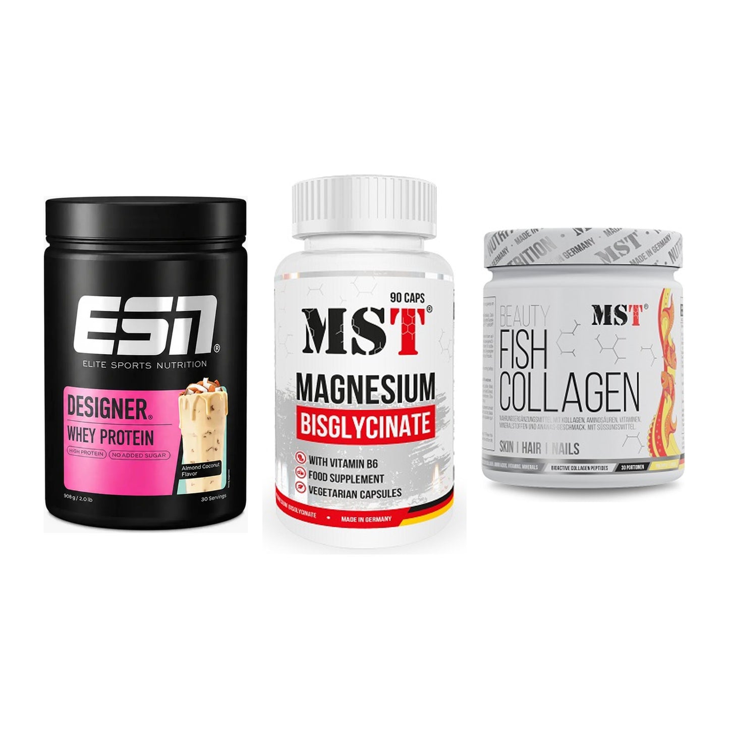 Regenerations-Set: ESN Designer + MST Magnesium + MST Beauty Fish – alle enthaltenen Artikel