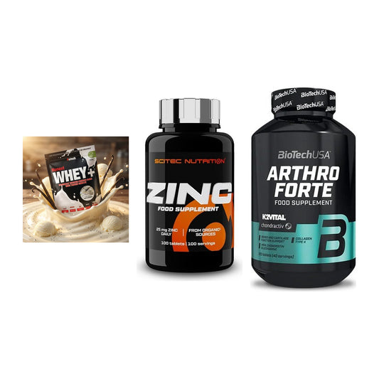 Regenerations-Set: Sinob Honest + Scitec Zinc + BioTech Arthro – alle enthaltenen Artikel