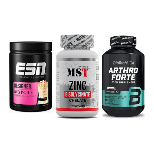 Regenerations-Set: ESN Designer + MST Zinc + BioTech Arthro – alle enthaltenen Artikel