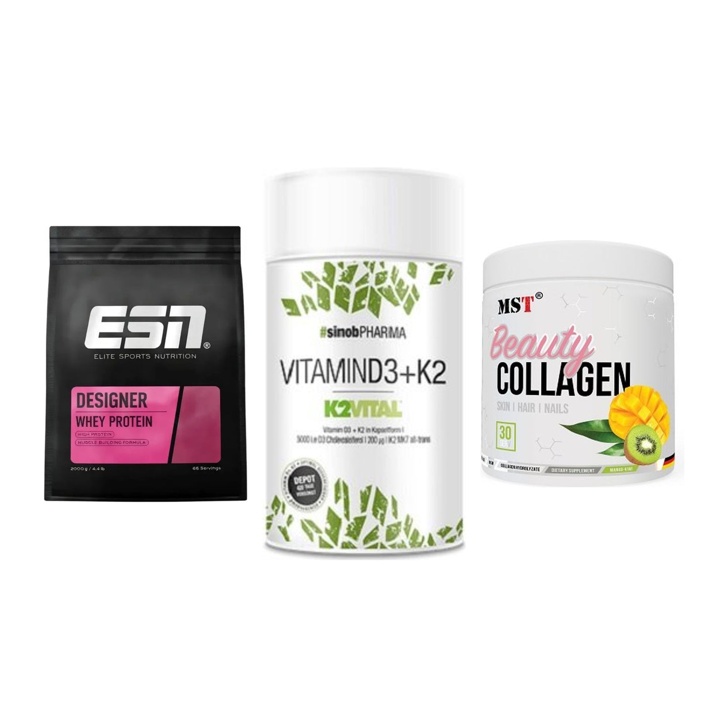 Regenerations-Set: ESN Designer + Sinob Vitamin + MST Beauty – alle enthaltenen Artikel