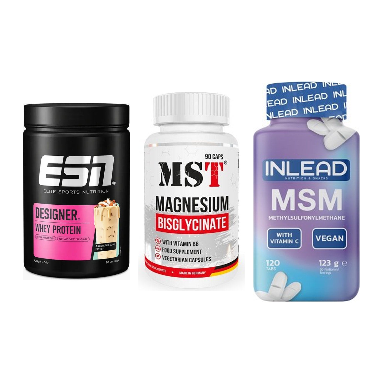 Regenerations-Set: ESN Designer + MST Magnesium + INLEAD MSM – alle enthaltenen Artikel