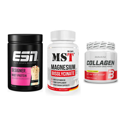 Regenerations-Set: ESN Designer + MST Magnesium + BioTech Collage – alle enthaltenen Artikel