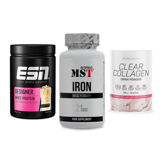 Regenerations-Set: ESN Designer + MST Iron + BioTech Clear – alle enthaltenen Artikel