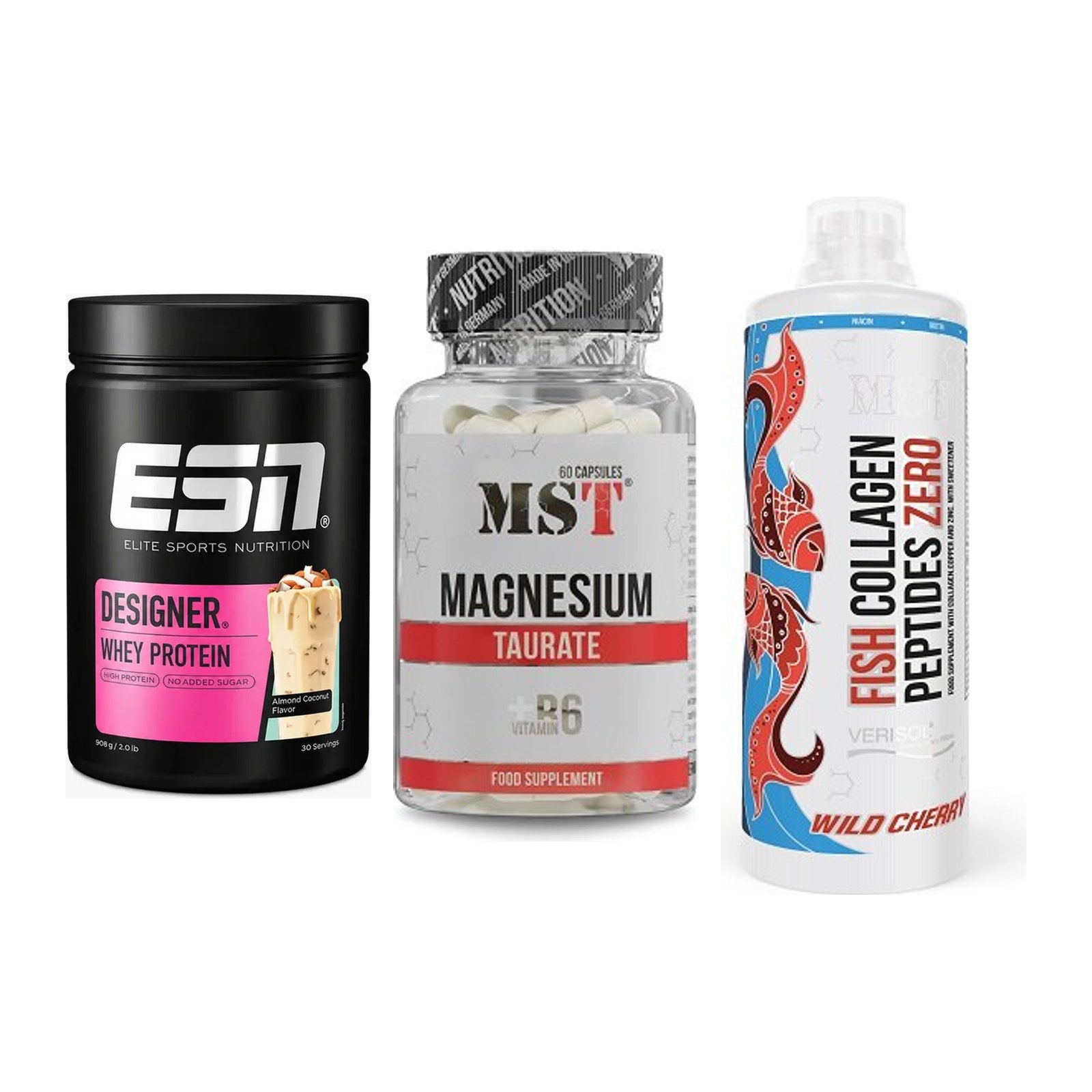 Regenerations-Set: ESN Designer + MST Magnesium + MST Fish – alle enthaltenen Artikel