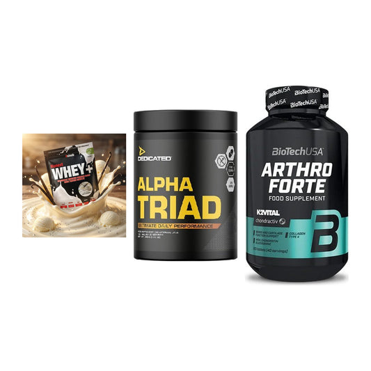 Regenerations-Set: Sinob Honest + Dedicated Alpha + BioTech Arthro – alle enthaltenen Artikel
