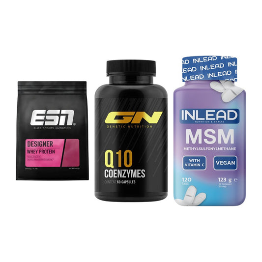Regenerations-Set: ESN Designer + GN Q10 Health + INLEAD MSM – alle enthaltenen Artikel