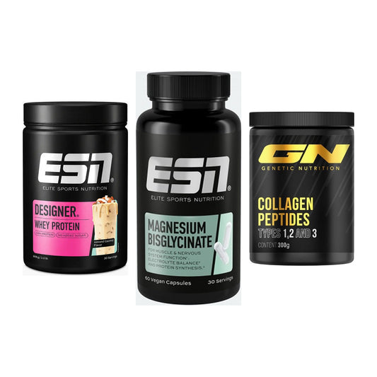 Regenerations-Set: ESN Designer + ESN Magnesium + GN Peptan – alle enthaltenen Artikel