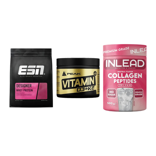Regenerations-Set: ESN Designer + Peak Vitamin + INLEAD Collagen – alle enthaltenen Artikel