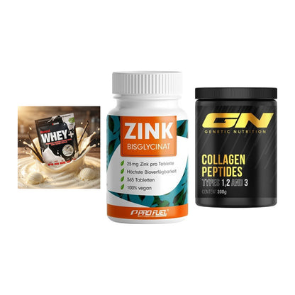 Regenerations-Set: Sinob Honest + ProFuel Zink + GN Peptan – alle enthaltenen Artikel