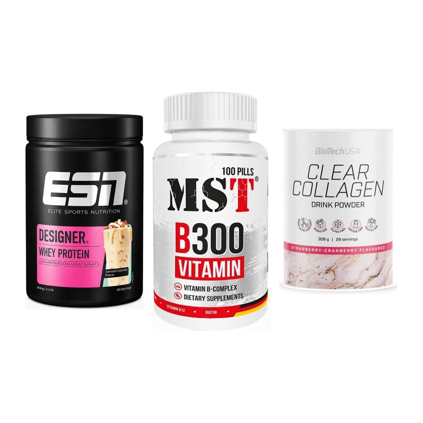 Regenerations-Set: ESN Designer + MST B300 + BioTech Clear – alle enthaltenen Artikel