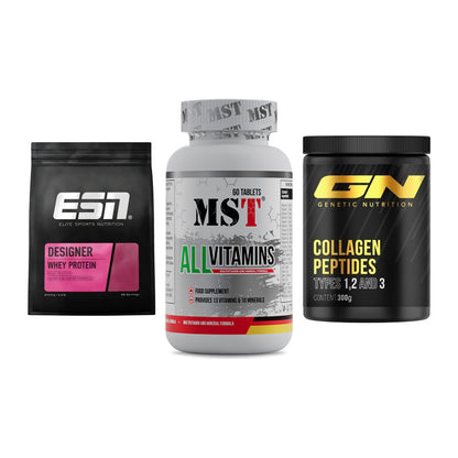 Regenerations-Set: ESN Designer + MST All Vitamin + GN Peptan – alle enthaltenen Artikel